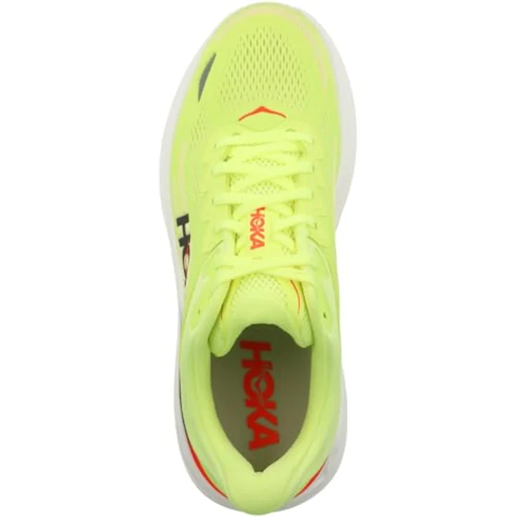 Hoka One One Bondi 9, Laufschuhe aus atmungsaktivem Mesh mit Meta-Rocker-Zwischensohle, grau – Bild 2
