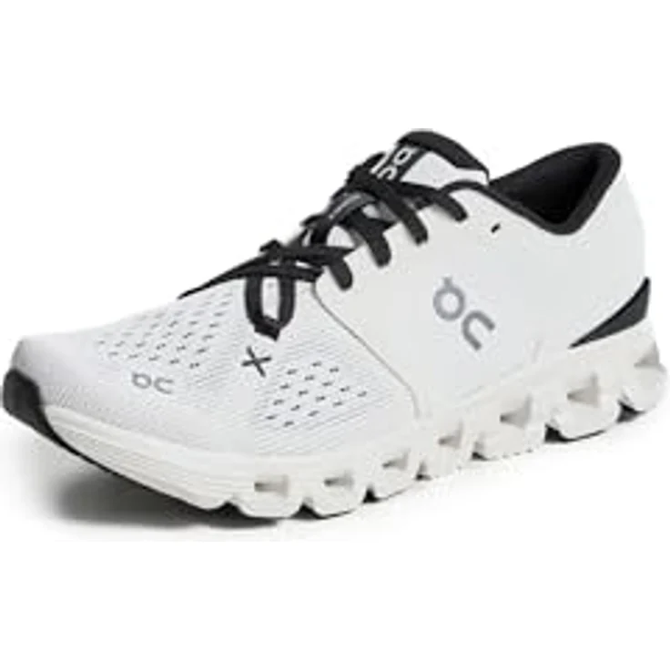 ON Cloud X 4 Damen Laufschuhe, leichte Allround-Laufschuhe mit CloudTec®-Dämpfung, weiss, EU 42 – Bild 1