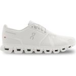 ON Running Cloud 6, Damen Sneakers in Weiß, atmungsaktives Mesh, CloudTec®-Dämpfung, EU 36.5 US 5.5