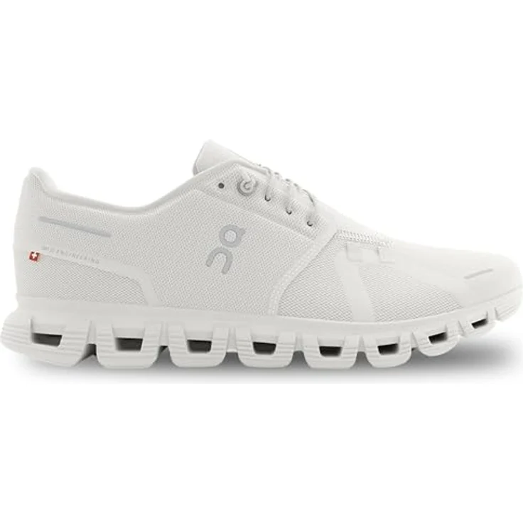 On Running Cloud 6, Damen Laufschuhe mit CloudTec-Dämpfung, atmungsaktiv, Weiss, Gr. 39 – Bild 1