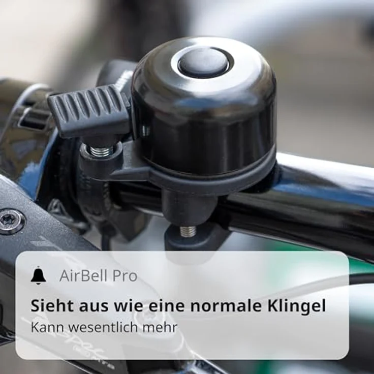 AIRBELL Klingel AirBell Pro, Kinderfahrradklingel mit Bluetooth®-Technologie und dezentem Design – Bild 6