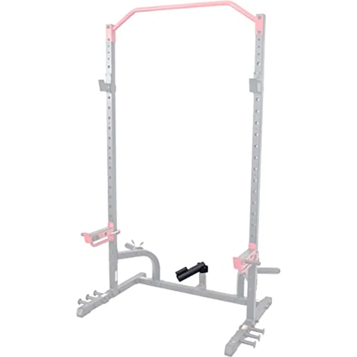 Sunny Health & Fitness Unisex-Adult Landminenaufsatz für Power Racks und Käfige – SF-XFA004, schwarz, One Size