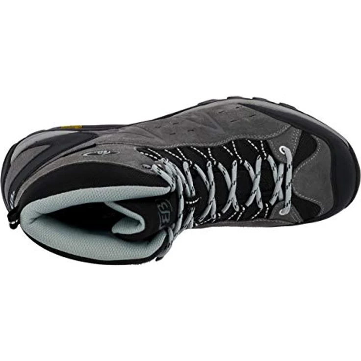 Brütting Mount Bona High, Herren-Wanderschuhe aus Veloursleder mit regulierbarer Schnürung, grau, Größe 43 – Bild 5