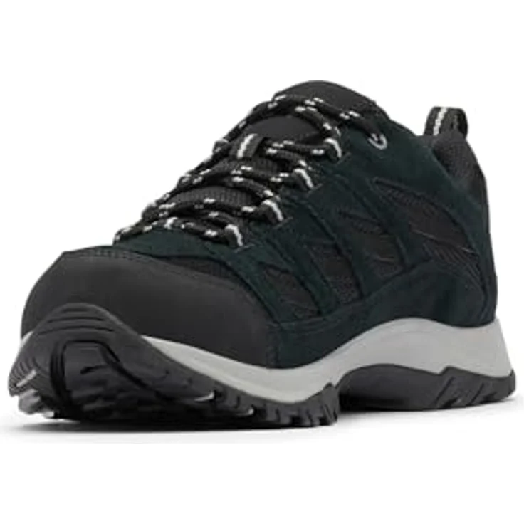 Columbia CRESTWOOD™ WATERPROOF Herren Wanderschuhe, wasserdicht, Wildleder/Textil, Schwarz (44.5) – Bild 4