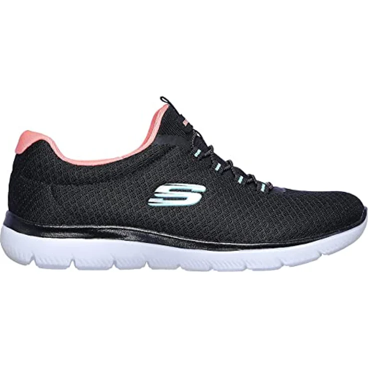 Skechers Sport Womens SUMMITS Sneakers, komfortable Laufschuhe für aktive Frauen, schwarz – Bild 7