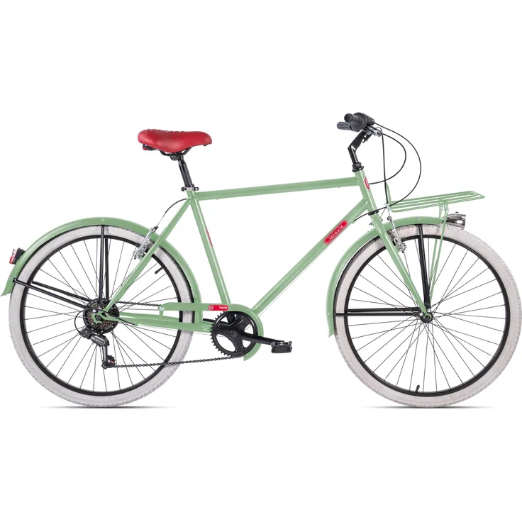 VENICE Letoule Facile Urban Allround 26, Citybike mit SHIMANO 6-Gang Schaltung, Mintgrün
