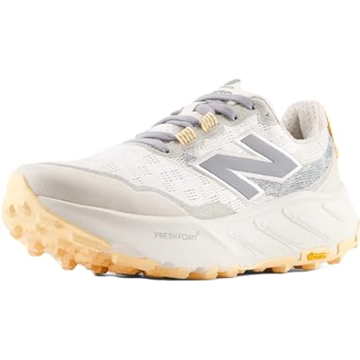 New Balance Fresh Foam X Hierro v9, Wanderschuh mit doppelter Dämpfung und Vibram®-Aussensohle, beige, Gr. 37.5 – Bild 2