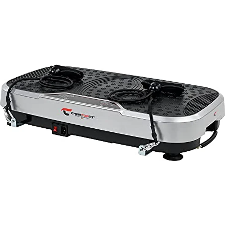 Christopeit Sport Vibro 3000 Vibrationsplatte - 20 Geschwindigkeitsstufen - Muskelaufbau, Koordination, Fettstoffwechsel – Bild 2