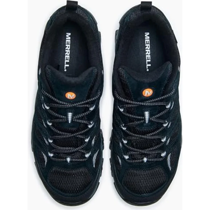 Merrell Moab 3 GTX, wasserdichter und atmungsaktiver Herren Wanderschuh mit Vibram® Laufsohle, schwarz – Bild 4