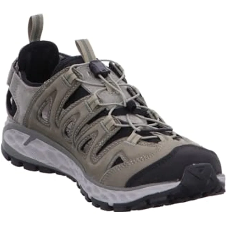 Meindl Brindisi C fit PW, Wanderschuhe für Herren mit Zehenschutz, beige, Größe 40 EU – Bild 6