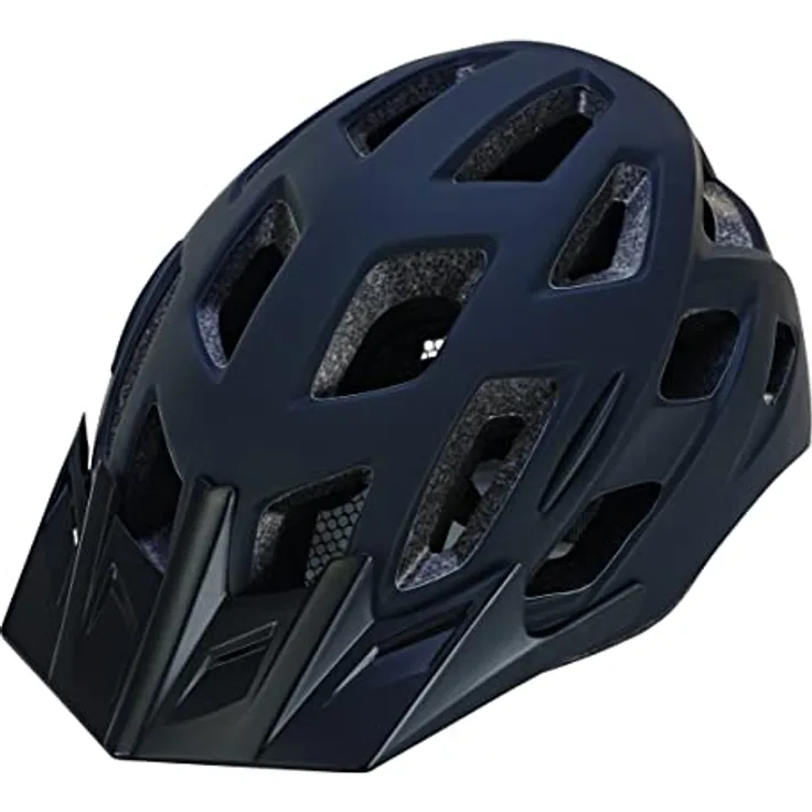 Prophete Fahrradhelm mit LED-Rücklicht, Fidlock-Verschluss, Größe 55-58 cm, modernes Design in Schwarz, optimale Belüftung, sicher & komfortabel für Damen und Herren