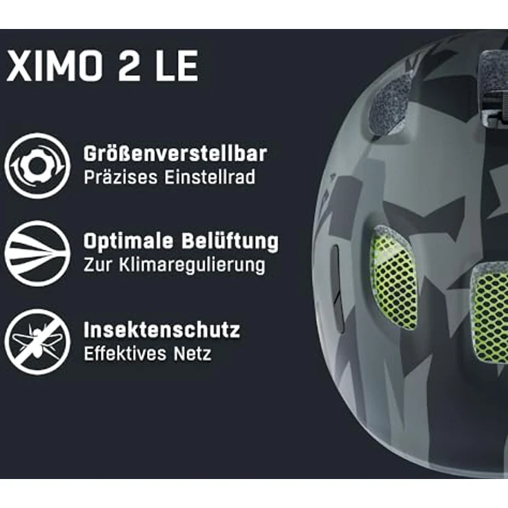Alpina Sports XIMO 2 LE, Halber Helm mit Hartschalenbau und 360 Fit System, Matt – Bild 2