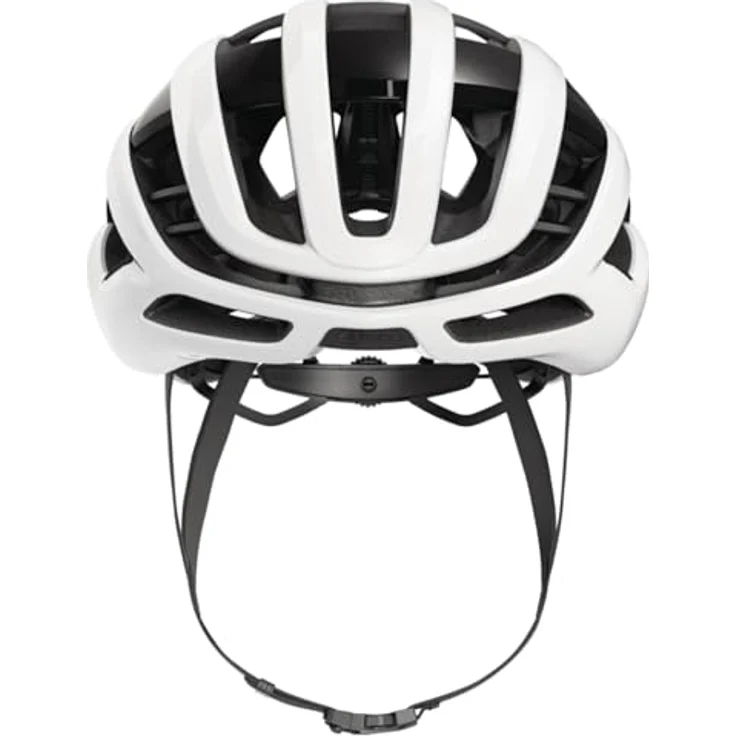 ABUS AirBreaker 2.0, leichter Rennradhelm mit optimierter Ventilation und Aerodynamik, weiß, Größe M (54-58 cm) – Bild 2