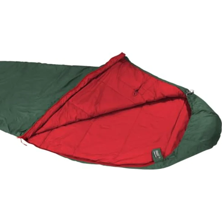 High Peak Ultra Pak 500 ECO, Schlafsack in Grün mit umweltfreundlichem Design – Bild 2