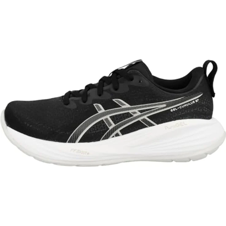 ASICS Performance Gel-Cumulus 27, Damen Laufschuhe mit PureGEL-Technologie und FF Blast Plus-Dämpfung, Schwarz (39.5) – Bild 1