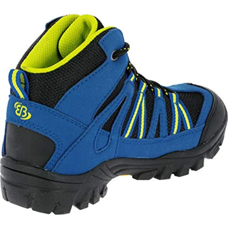 Brütting Kinder-Wanderschuh, Blau, strapazierfähiges Obermaterial, atmungsaktive Watertex-Membrane, Vibramsohle mit guter Dämpfung und Rutschfestigkeit – Bild 4