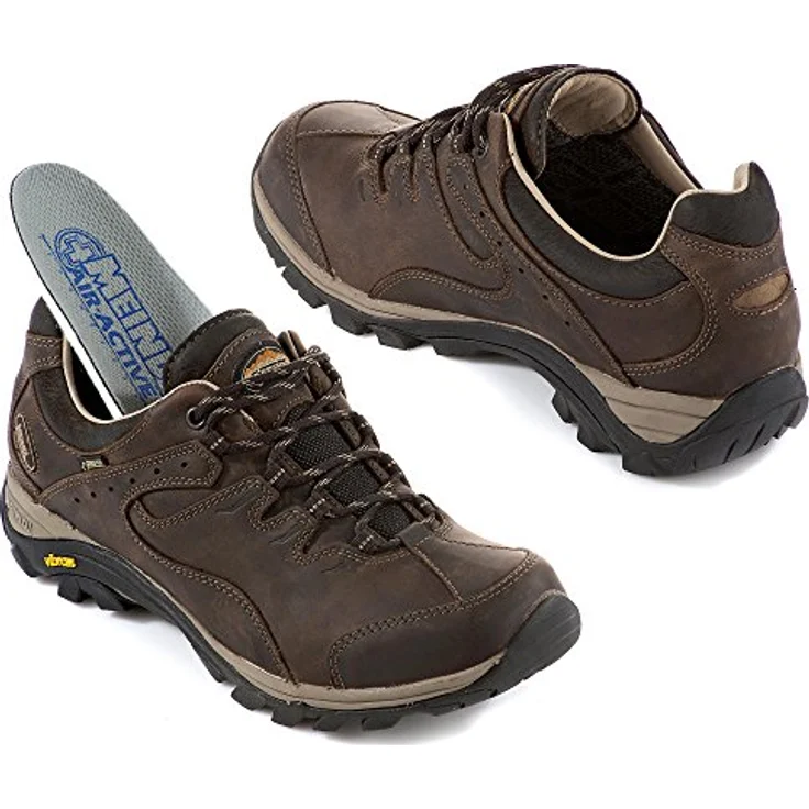 Meindl Caracas GTX® Wanderschuh, Gore-Tex® Futter, Nubukleder, Urban Walker Sohle, dunkelbraun – Bild 3