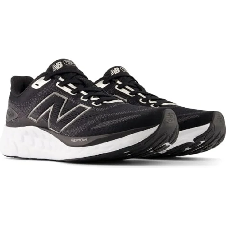 New Balance W680 Damen Laufschuhe, Dämpfungstechnologie, atmungsaktive Materialien, Schwarz, Größe 41 – Bild 4