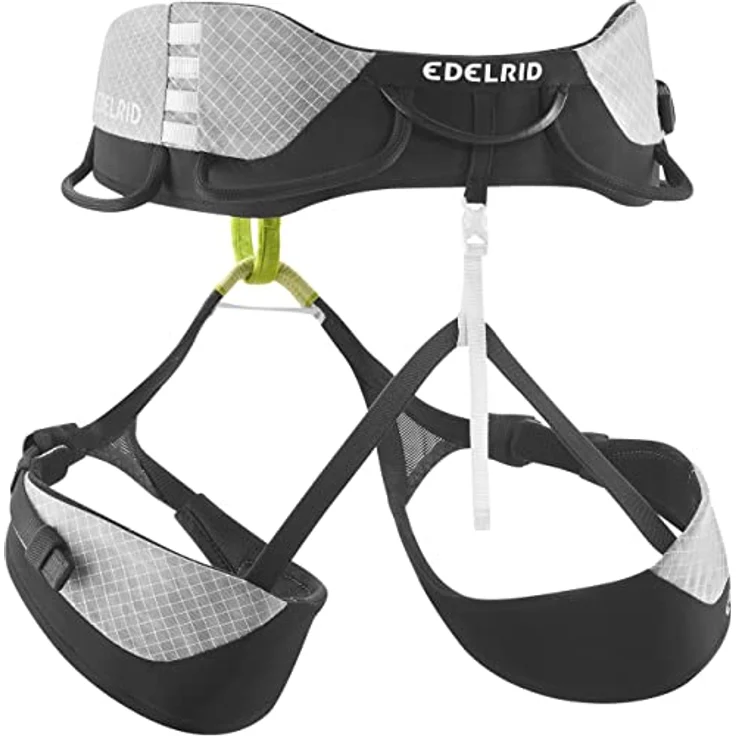 Edelrid Helios Klettergurt, 3D Pad-Technologie für optimalen Komfort, Farbe: light grey, Größe: M – Bild 2