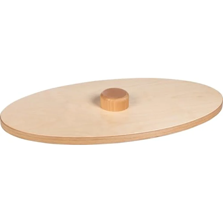 goki Balanceboard Labirinto, farbenfrohes Balancegerät mit drei beweglichen Kugeln für Groß und Klein – Bild 2
