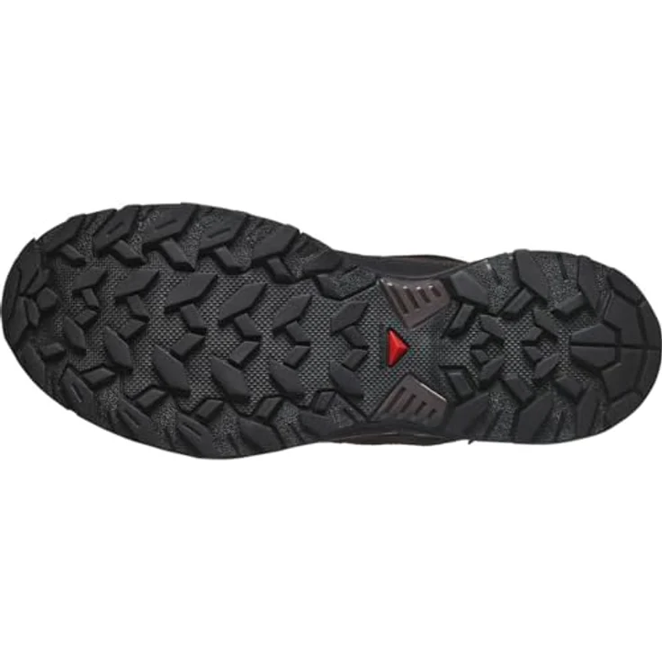 Salomon X ULTRA 360 LEATHER GORE-TEX, wasserdichter Wanderschuh für Herren mit flexiblen niedrigen Schaft und profilierter Gummi-Sohle – Bild 6