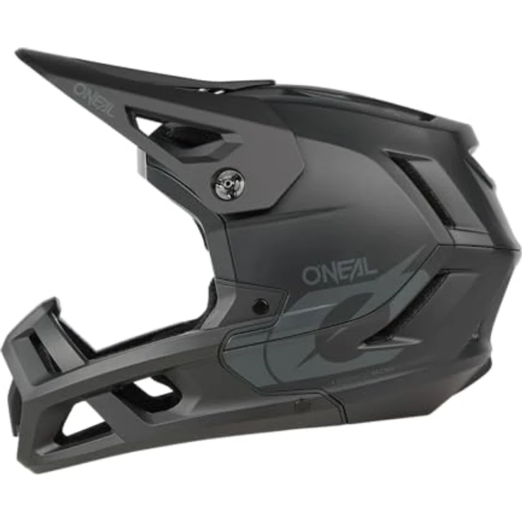 O'Neal SL1 Helme, leichter Enduro Full-Face Fahrradhelm mit optimaler Belüftung, schwarz, Größe XS – Bild 7