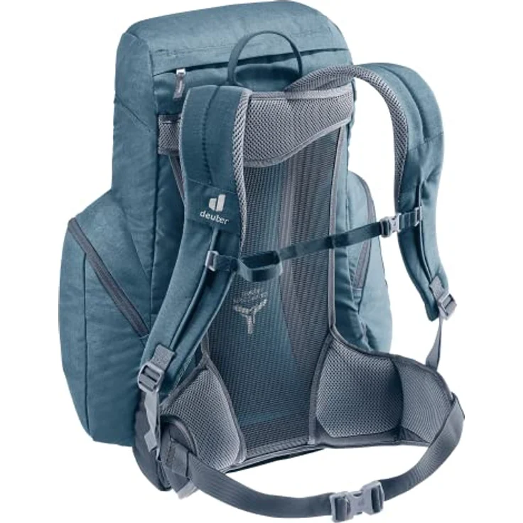 deuter Gröden 32 Classic Wanderrucksack, Atlantic-ink - Maximale Belüftung, ergonomische Hüftflossen, abnehmbare Regenhülle – Bild 4