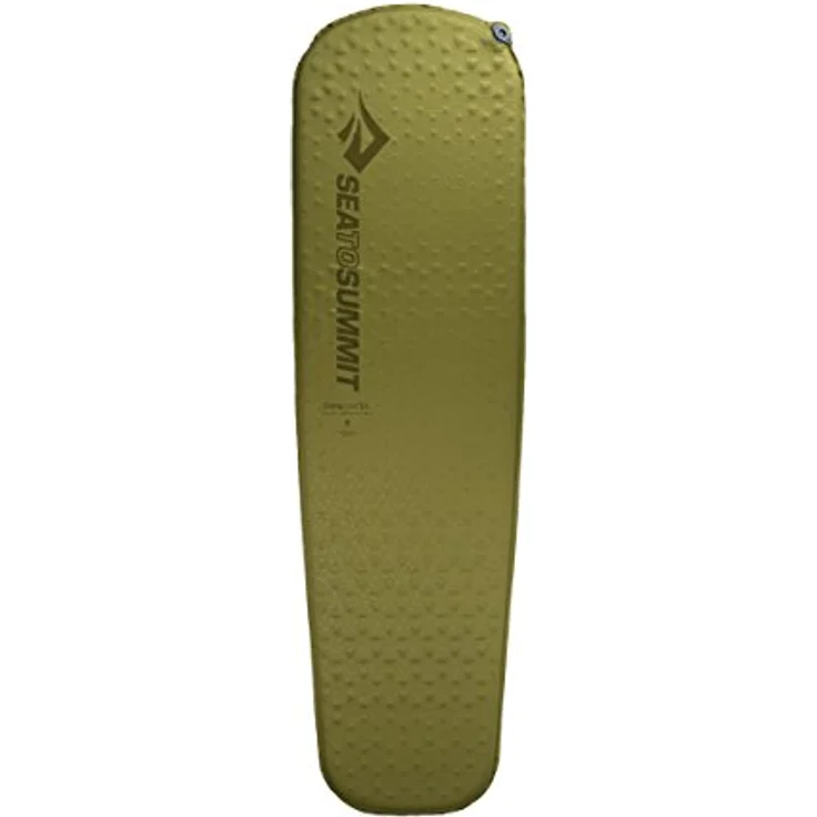 SEATO SUMMIT Colchoneta autohinchable Camp R Oliva, grün, Isomatte mit selbstaufblasender Funktion – Bild 1