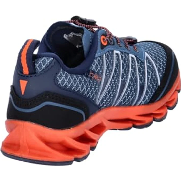 CMP Altak Trail Shoes WP 2.0, Wasserdichte Kinderschuhe mit veganer Technologie, Bluestone-Arancio, Größe 29 – Bild 6