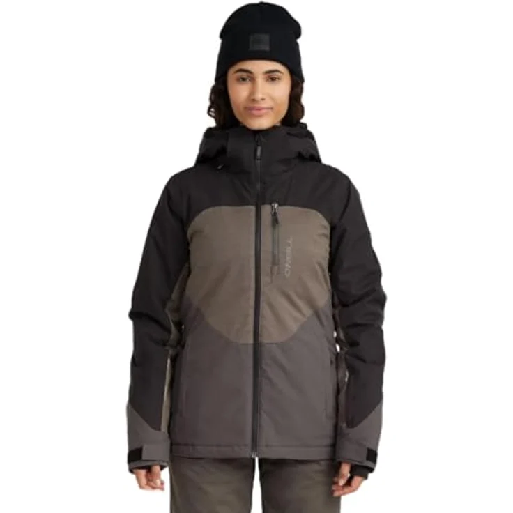 O'Neill Carbonite Jacket, Damen Skijacke, winddicht und wasserabweisend, atmungsaktiv, Schwarz, S – Bild 2