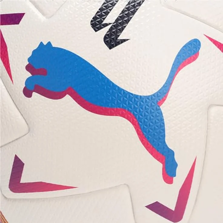 Puma Fussball 5er Set, strapazierfähige Spielbälle für Training und Match, schwarz/weiß – Bild 3