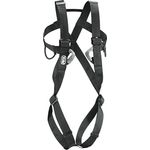Petzl 8003 Black Klettergurt, verstellbarer Taillenumfang und flexible Materialschlaufen