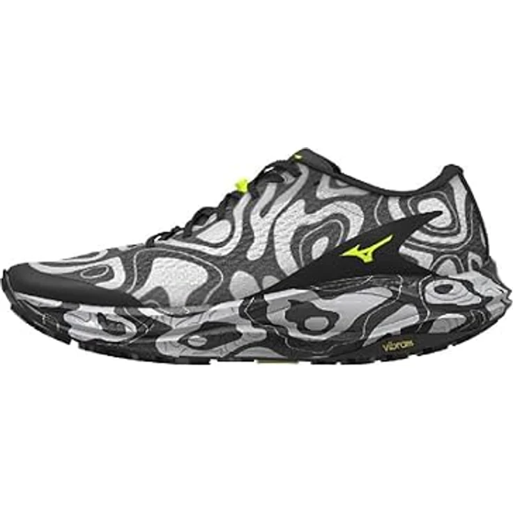 Mizuno NEO ACCERA J1GJ2650, Herren Laufschuh mit hoher Dämpfung und reaktiver Enerzy NXT-Sohle, Schwarz, Größe 44.5 – Bild 2