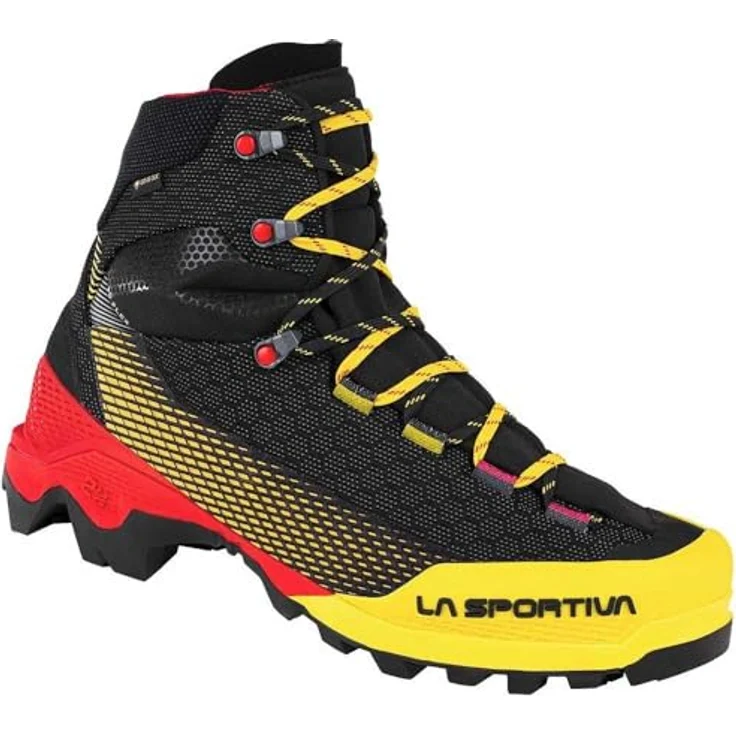 La Sportiva Aequilibrium ST GTX Herren Bergschuhe, leichter Wanderschuh mit Vibram-Sohle und 3D Flex System, schwarz, EU 43,5 – Bild 6