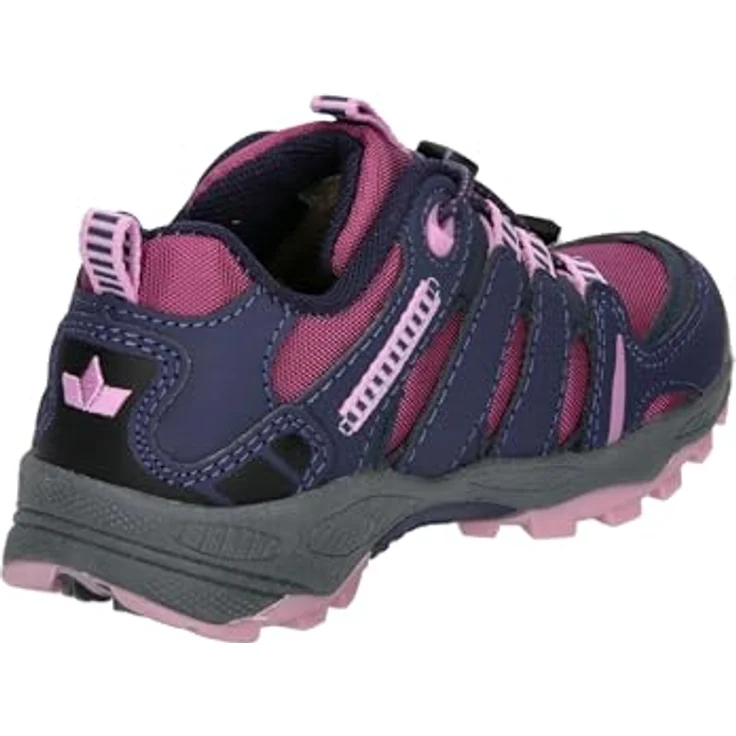 Lico Fremont Outdoorschuh, Wanderschuh mit Schnellschnürsystem und TPR-Laufsohle, schwarz – Bild 3