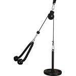 LFJ Latzug Fitness, Kabelzug Pulley Fitness Unterarmtrainer Arm-Krafttraining Trizeps Gewicht Fitnessgerät Trainer Home Gym DIY Riemenscheibensystem