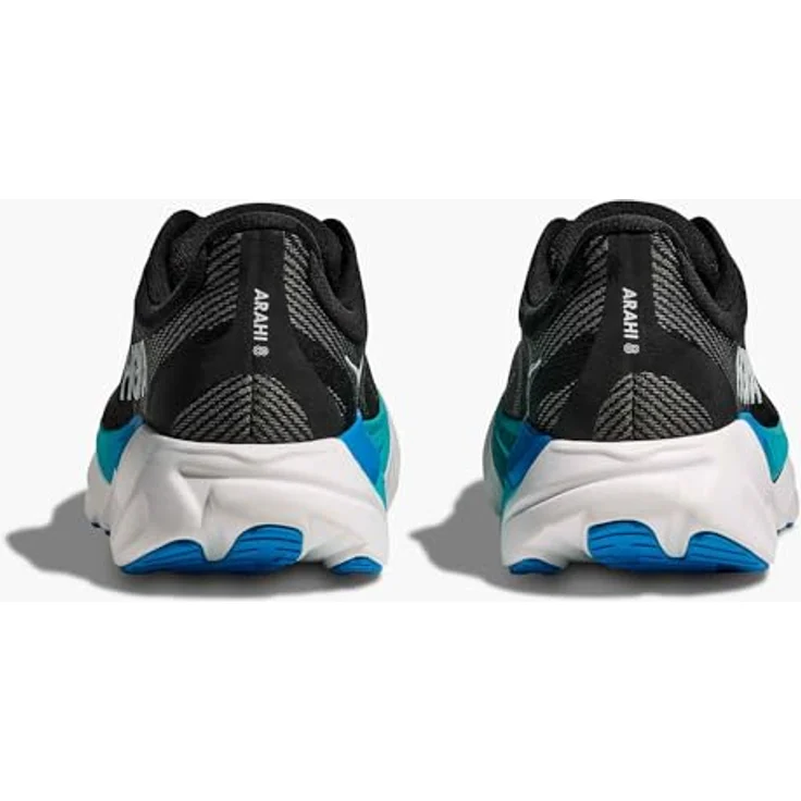 Hoka One One M Arahi 8, Laufschuh für Herren, schwarz / himmelblau, Größe 42.5 – Bild 6