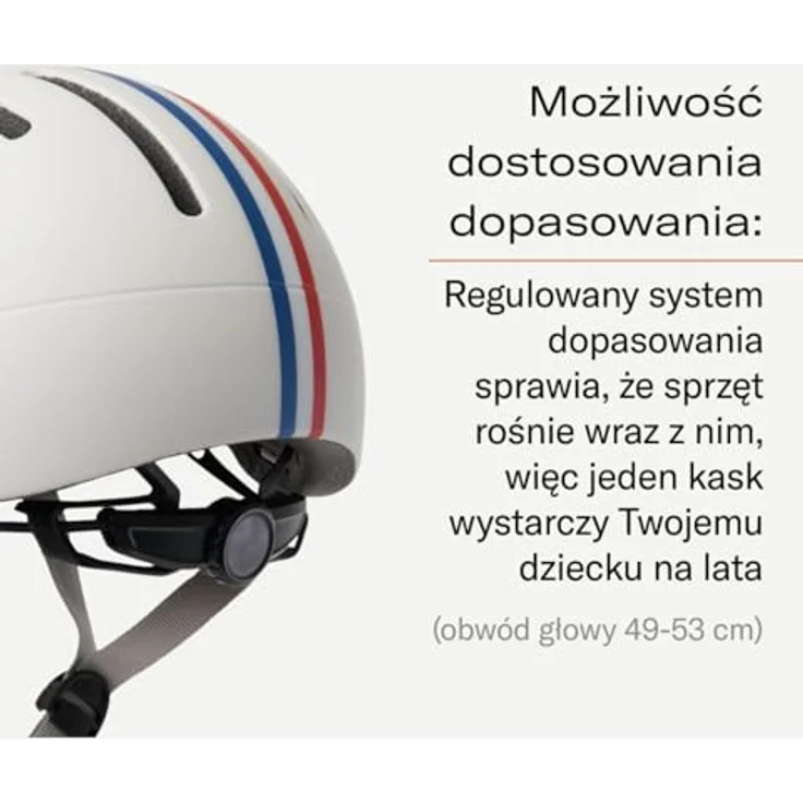 Thousand Kids Fahrradhelm Junior, Velohelm für Kopfumfänge 49 - 53 cm, Schwarz – Bild 3