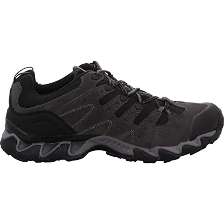 Meindl Trekkingschuh, leichter Hikingschuh für Herren, wasserdicht und atmungsaktiv, anthrazit, Gore-Tex Membran, Meindl Contagrip® Trail – Bild 5