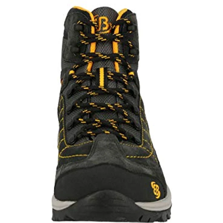 BRÜTTING Mount Crillon High, Outdoorstiefel mit Veloursleder-Obermaterial und Wechselfußbett, schwarz – Bild 3