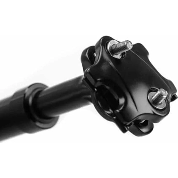 RFR gefederte Fahrrad Sattelstütze 31.6mm x 400mm, stabil und langlebig, schwarz, für 60-90kg – Bild 2