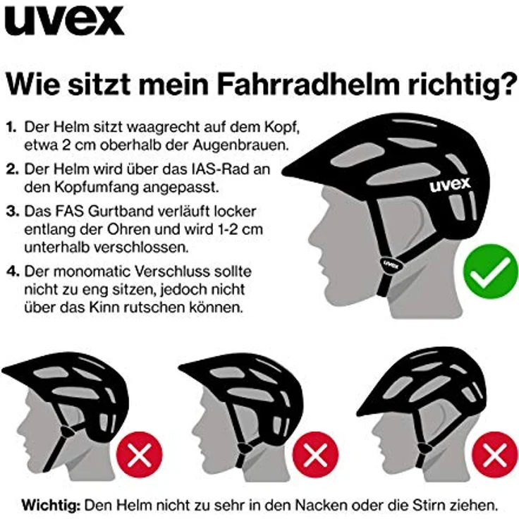 Uvex race 7 Fahrradhelm – Bild 7