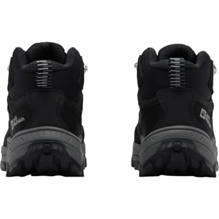 Jack Wolfskin Vojo Tour LT Texapore Mid W, Damen Wanderschuhe mit wasserdichtem Wetterschutz, Grau, Größe 42 – Bild 4