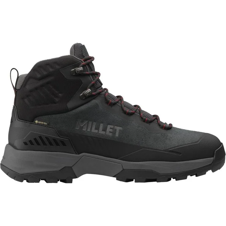 MILLET UBIC MID GTX Herren Wanderschuh, wasserdicht mit halbhohem Schaft und Vibram-Sohle, Dunkelgrau, Größe 44 2/3
