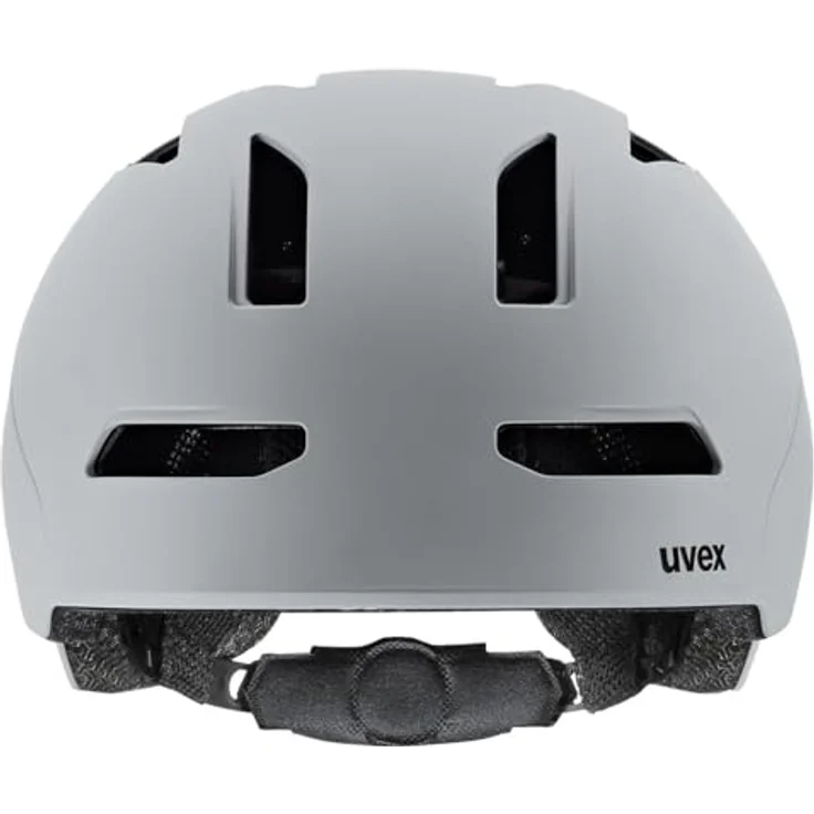 Uvex Urban Planet LED, Cityhelm mit integriertem LED-Licht, Größe 54-58 cm, Nashorn  – Bild 2