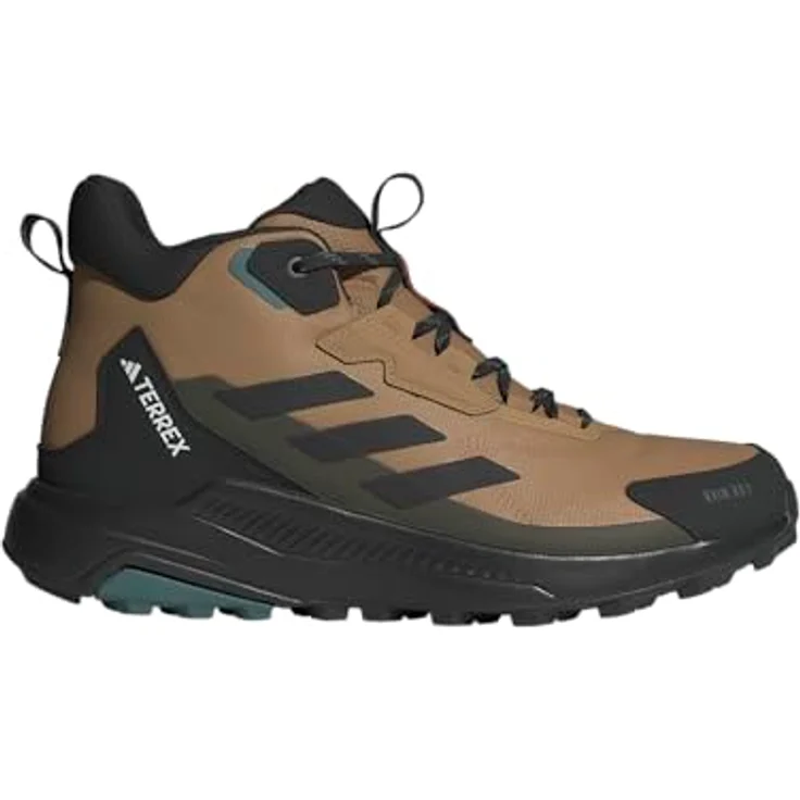 adidas TERREX ANYLANDER MID RAIN.RDY Wanderschuh wasserdicht, halbhoch, Traxion Außensohle, strapazierfähig, schwarz – Bild 10
