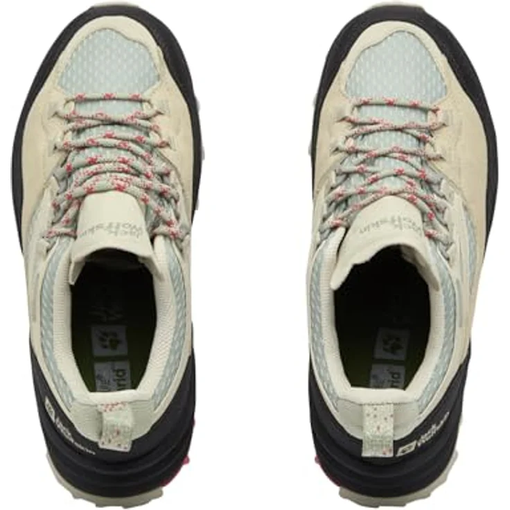 Jack Wolfskin Cyrox Texapore Low Wanderschuhe, wasserdicht und atmungsaktiv, beige, EU 38 für Damen – Bild 4