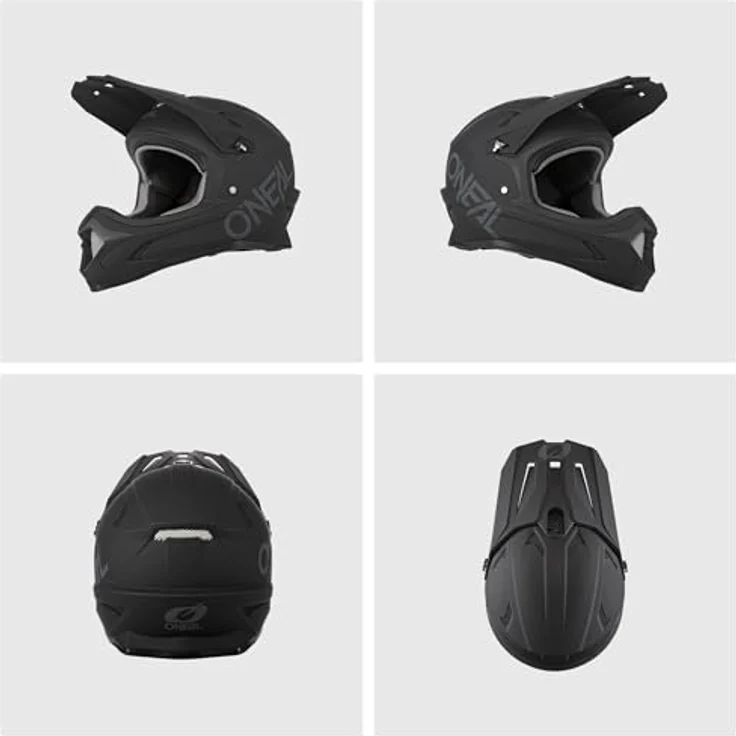 Oneal Sonus Solid - Fullface Helm - Schwarz 59 - 60 cm – Bild 8