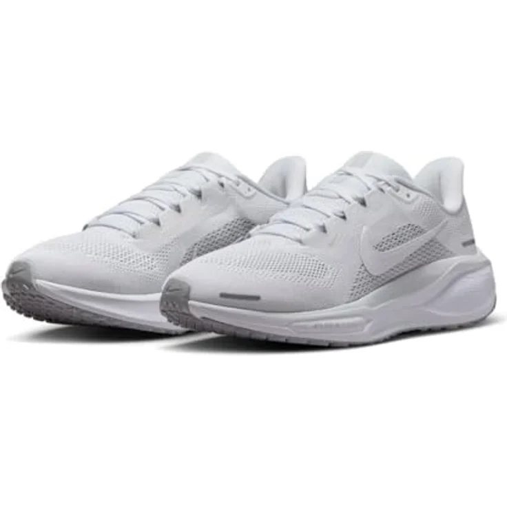 Nike PEGASUS 41 W, Laufschuh mit reaktionsfreudiger Dämpfung und atmungsaktivem Mesh-Obermaterial, weiß, Größe 9 – Bild 6