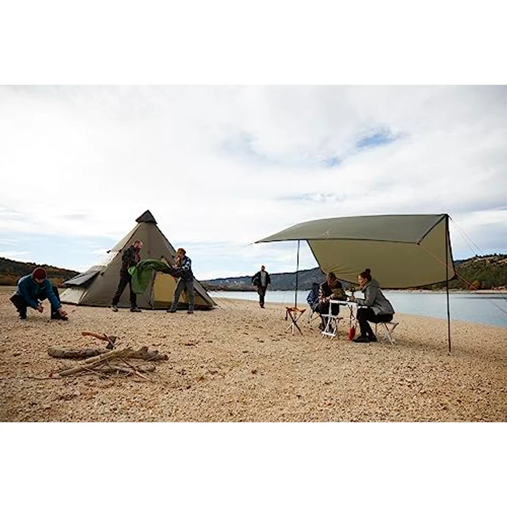 Grand Canyon Zuni 3, Tarp Zelt mit 3000 mm Wassersäule, 2.50 kg, UV-Schutzfaktor über 50 – Bild 8